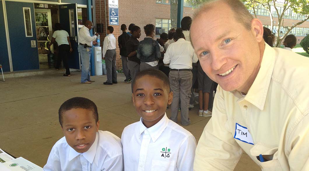 GSA9 - Energy Exchange - Tim of Biohabitats with 6th grade boys copy